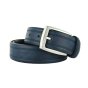 Lotto, Men's Belt with PU Outer and Leather Lining, 3.5 cm High, Shortenable, With Box — front view