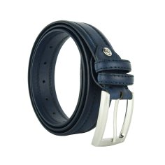 Lotto, Men's Belt with PU Outer and Leather Lining, 3.5 cm High, Shortenable, With Box