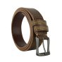 Lotto, Ceinture Homme Extérieur PU et Doublure en Cuir, Haute 4 cm Raccourcissable Avec Boîte