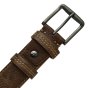 Lotto, Men's Belt with PU Outer and Leather Lining, 4 cm High, Shortenable, With Box — inside