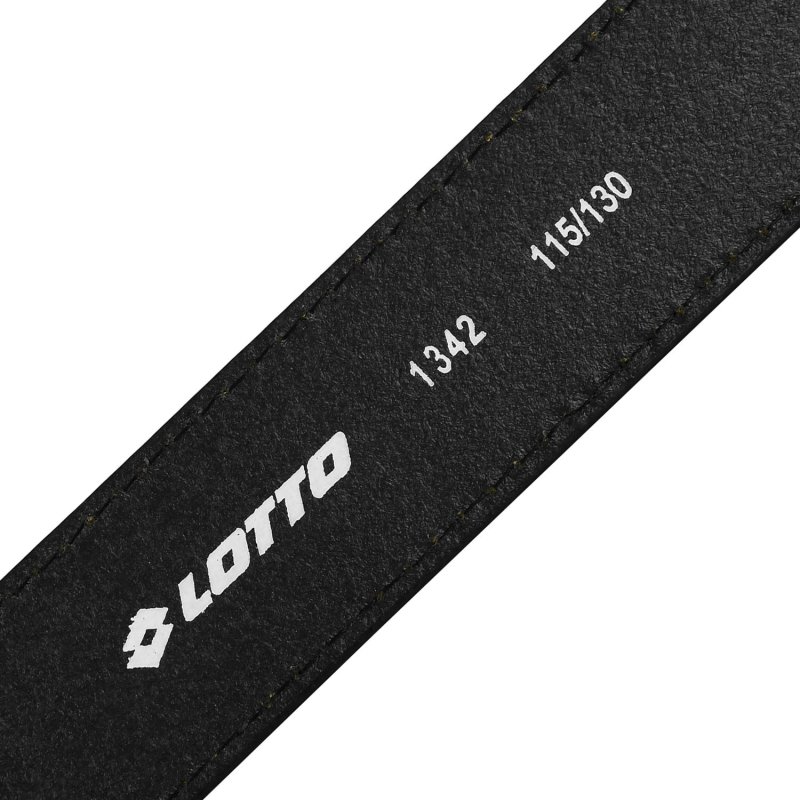 Lotto, Herrengürtel mit Außenseite aus PU und Futter aus Leder, 4 cm hoch, kürzbar, mit Box — Ansicht 16