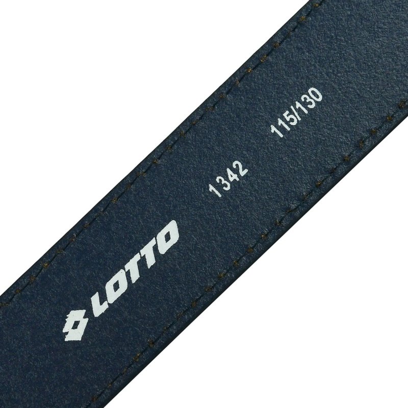 Lotto, Men's Belt with PU Outer and Leather Lining, 4 cm High, Shortenable, With Box — view 24