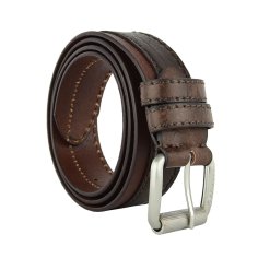 Lotto Men's Belt, PU Exterior with Leather Lining, 4cm High, Shortenable, With Box