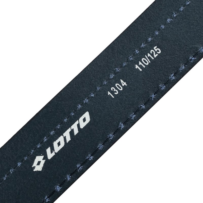 Lotto Men's Belt, PU Exterior with Leather Lining, 4cm High, Shortenable, With Box — view 16