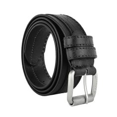 Lotto Men's Belt, PU Exterior with Leather Lining, 4cm High, Shortenable, With Box 2