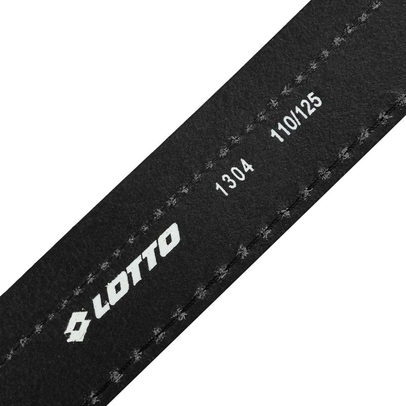 Lotto, Ceinture Homme Extérieur PU et Doublure en Cuir, Haute 4 cm Raccourcissable Avec Boîte — vue 24