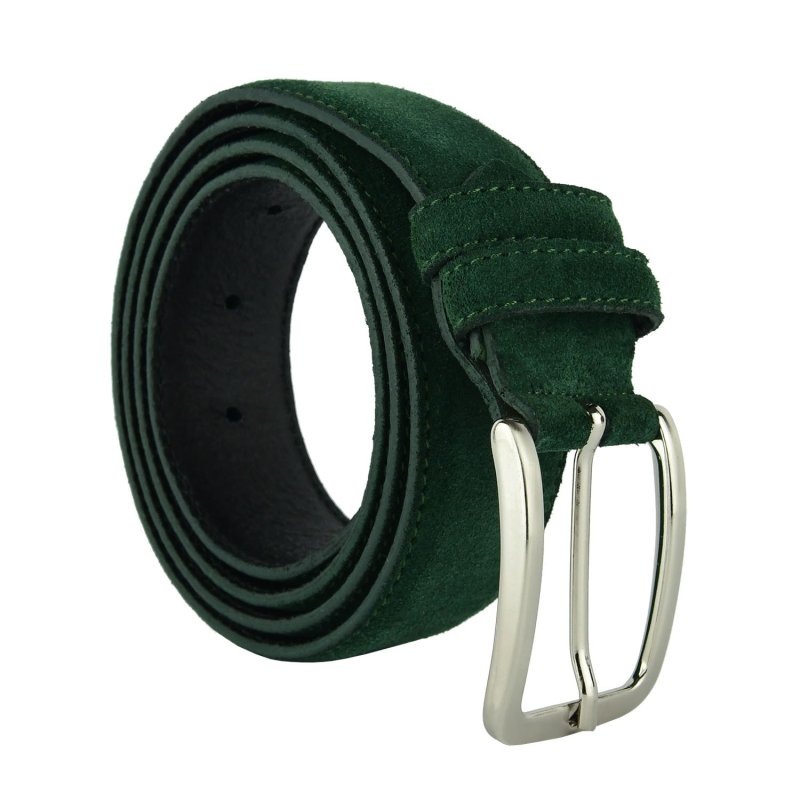 GreSel Suede Belt Men And Women, Genuine Leather, Made In Italy, Adjustable — view 33