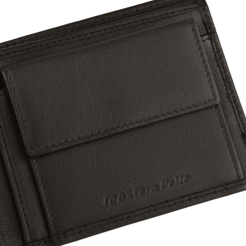 NazarenoGabrielli Men's Genuine Leather Wallet, Classic With Box — view 14