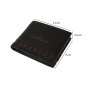 NazarenoGabrielli Men's Genuine Leather Wallet, Slim With Box — inside