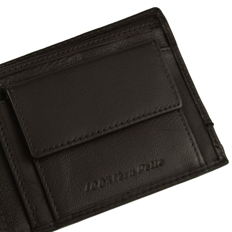 NazarenoGabrielli Cartera de Hombre En Piel Auténtica, Slim Con Caja — detalle