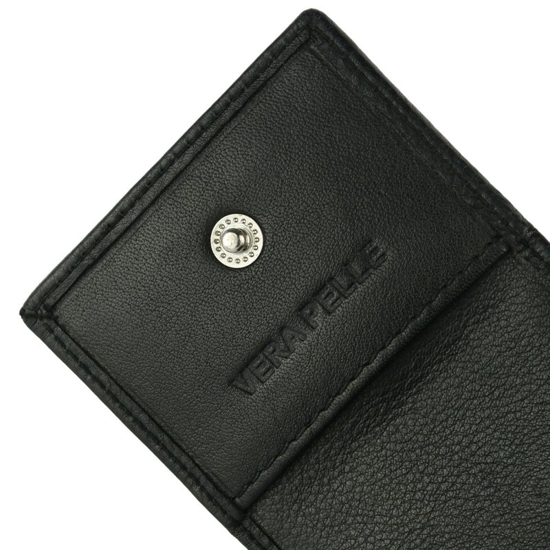Conte Massimo Cigarette Case in Genuine Leather, With Lighter Holder, For Men and Women, Holds Pack and Lighter — detail