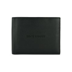 Conte Massimo Portefeuille Homme en Cuir Véritable, Fait Main, RFID avec Boîte, avec 2 Fenêtres, sans Porte-Monnaie 2