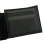 Conte Massimo Portefeuille Homme en Cuir Véritable, Fait Main, RFID avec Boîte, avec 2 Fenêtres, sans Porte-Mo… — détail logo