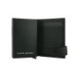 Conte Massimo Automatic Wallet, Slim Men's Credit Card Case In Genuine Leather, Handmade, RFID With Box — back view