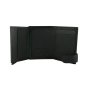 Conte Massimo Automatic Wallet, Slim Men's Credit Card Case In Genuine Leather, Handmade, RFID With Box — inside