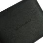 Conte Massimo Men's Genuine Leather Wallet, Handmade, RFID With Box, With Coin Pocket No Window — detail