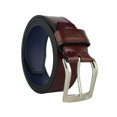 Armata Di Mare Ceinture Homme, Extérieur PU et Doublure en Cuir, Raccourcissable avec Boîte 2