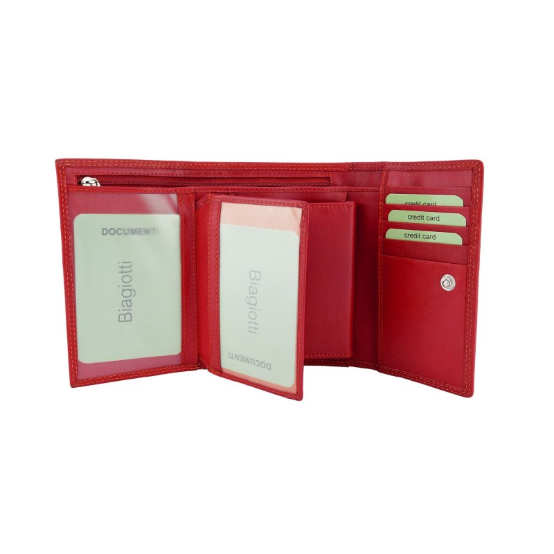 Laura Biagiotti Women's Wallet in Genuine Leather, Compact, With Gift Box 156 — view 11