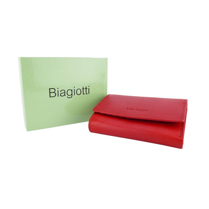 Laura Biagiotti Women's Wallet in Genuine Leather, Compact, With Gift Box 156 — view 13