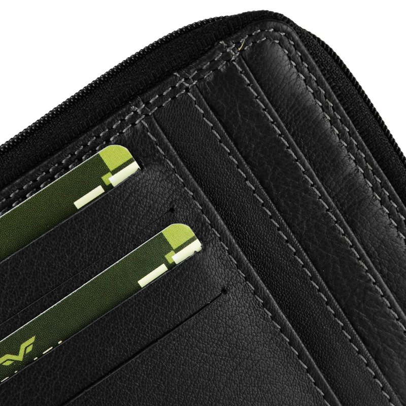 Armata di Mare Men's Wallet, In Genuine Leather With Coin Pocket and Gift Box — view 16