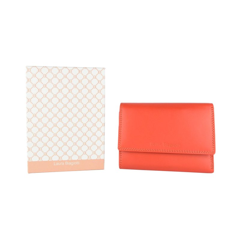 Laura Biagiotti Women's Wallet in Genuine Leather, Compact, With Gift Box 156 — view 32