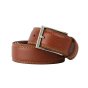 Conte Massimo Men's Belt in Genuine Leather, Made in Italy, Shortenable — front view