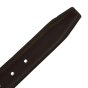 Conte Massimo Ceinture Homme en Cuir Véritable, Made in Italy, Raccourcissable — vue 14