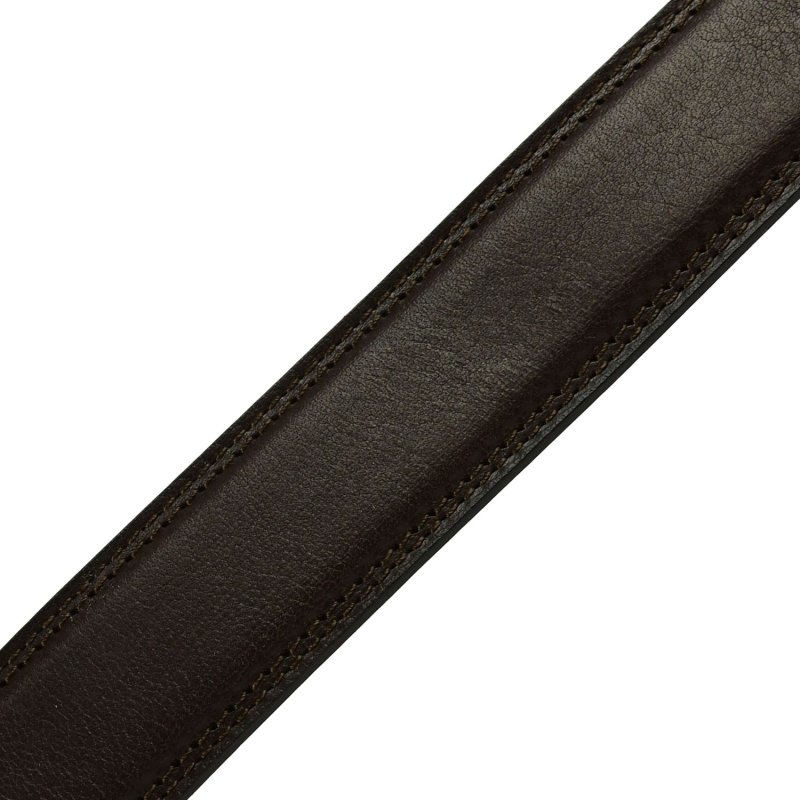 Conte Massimo Men's Belt in Genuine Leather, Made in Italy, Shortenable — view 15