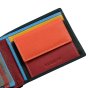 BIAGIOTTI Men's Genuine Leather Wallet, With Multicolor Interior and Gift Box — detail