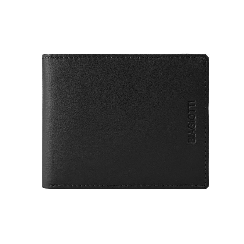 BIAGIOTTI UOMO, Cartera de Hombre De Piel Genuina, Con Interior Multicolor y Caja de Regalo — vista 9