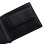 Police Men's Genuine Leather Wallet, Slim With Coin Pocket, Credit Card Holder and Gift Box - Pyramid — logo detail