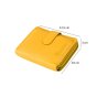 CONTE MASSIMO Small Women's Wallet, in Genuine Leather with Card Holder and Coin Purse — view 47