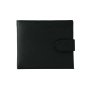 Conte Massimo Men's Wallet in Genuine Leather, with Coin Purse, Button Closure, With Gift Box