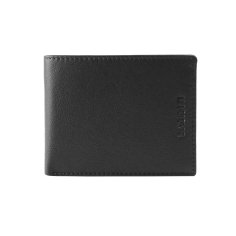 BIAGIOTTI HOMME, Portefeuille Homme en Cuir Véritable, SANS PORTE-MONNAIE, avec Intérieur Multicolore et Boîte Cadeau
