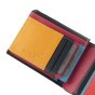 BIAGIOTTI Men's Wallet in Genuine Leather, No Coin Purse, Multicolor Interior, Gift Box — detail