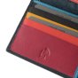 BIAGIOTTI HERREN, Herren-Brieftasche aus echtem Leder, OHNE MÜNZFACH, mit Mehrfarbigem Innenfutter und Geschenk… — Ansicht 14