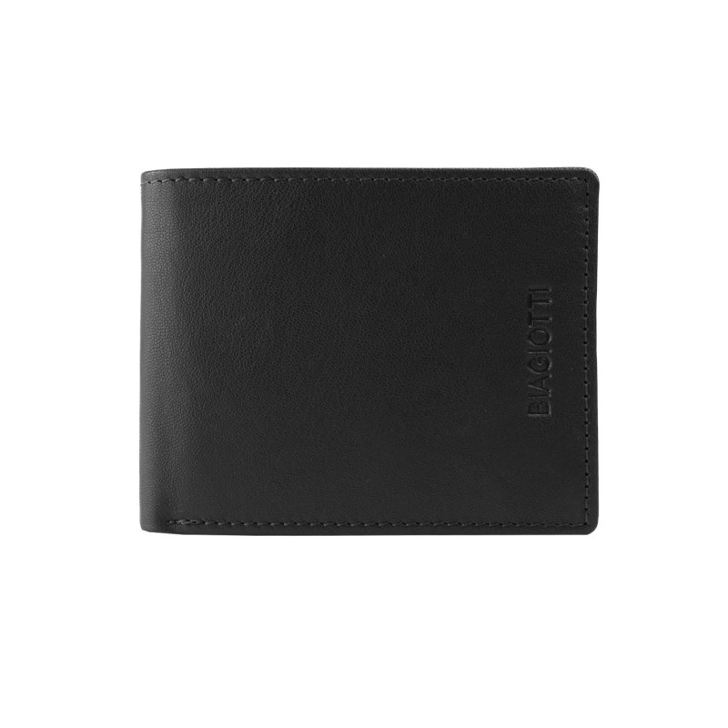 BIAGIOTTI HERREN, Herren-Brieftasche aus echtem Leder, OHNE MÜNZFACH, mit Mehrfarbigem Innenfutter und Geschenk… — Ansicht 17