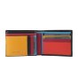 BIAGIOTTI Men's Wallet in Genuine Leather, No Coin Purse, Multicolor Interior, Gift Box — view 18