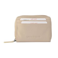 Laura Biagiotti Damen-Geldbörse aus Echtleder, Klein Mit Buntem Innenfutter Und Geschenkbox 2