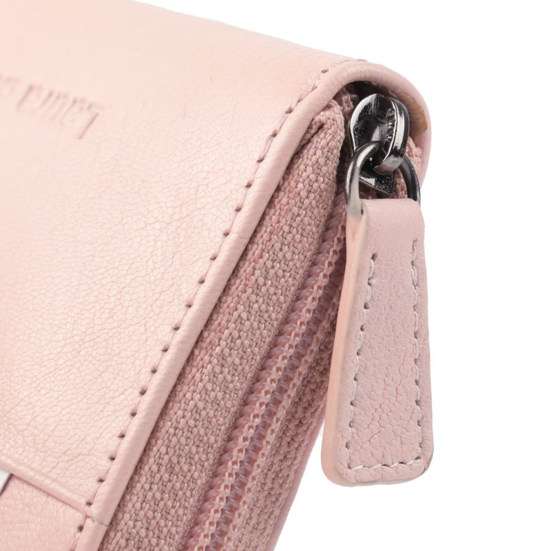 Laura Biagiotti, Small Women's Wallet in Genuine Leather with Multicolor Interior and Gift Box — view 30