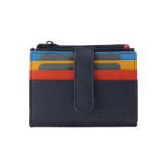 BIAGIOTTI, Kartenetui aus echtem Leder, Unisex für Damen und Herren, mit Tasche und Box