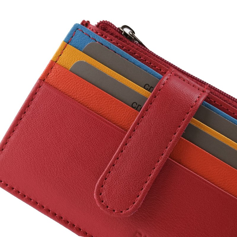 BIAGIOTTI, Porte-Cartes de Crédit en Cuir Véritable, Unisexe Homme et Femme, avec Poche et Boîte — vue 15