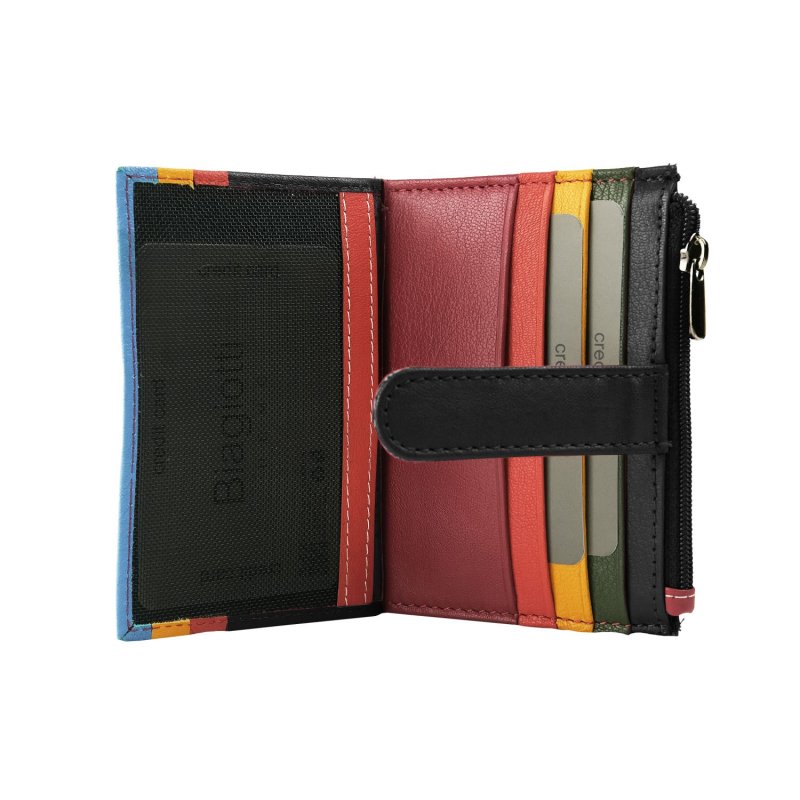 BIAGIOTTI, Credit Card Holder in Genuine Leather, Unisex Men and Women, with Pocket and Box — view 36