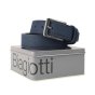 BIAGIOTTI HOMBRE, cinturón de hombre exterior de PU forrado en piel, acortable, con caja de regalo de lata 11 — vista 9