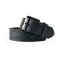 Police Men's Belt in Genuine Leather, Sporty, 4 cm High, Can Be Shortened, Nickel Free — back view