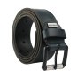Ceinture Homme Police en Cuir Véritable, Sportive, Haute de 4 cm, Raccourcissable, Sans Nickel — vue de face