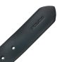 Ceinture Homme Police en Cuir Véritable, Sportive, Haute de 4 cm, Raccourcissable, Sans Nickel — détail logo