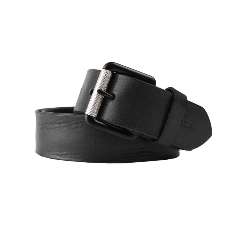 Police Men's Belt in Genuine Leather, Sporty, 4 cm High, Can Be Shortened, Nickel Free — view 11