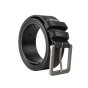 Police Herrengürtel aus echtem Leder, sportlich, 4 cm hoch, kürzbar, nickelfrei — Vorderansicht