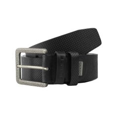 Cinturón Hombre Police de Piel Genuina, Deportivo, Alto 4 cm, Acortable, Sin Níquel